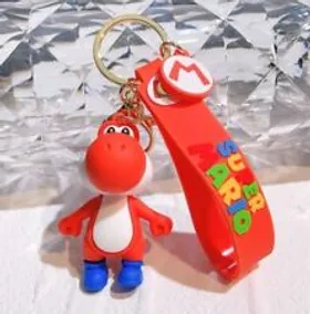 Nintendo Super Mario Yoshi Schlüsselanhänger Schlaufe Anhänger